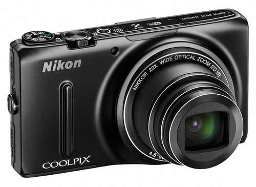 Nikon Coolpix S9400 a S9500 s Wi-Fi a GPS modulem