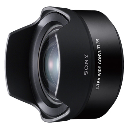 Širokoúhlá předsádka a předsádka rybí oko pro APS-C Sony objektivy