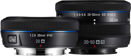 Příslušenství a objektivy k Samsungu NX100