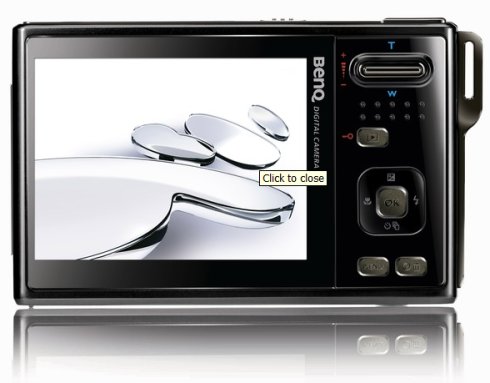 BenQ DSC X800 – Tenký krasavec