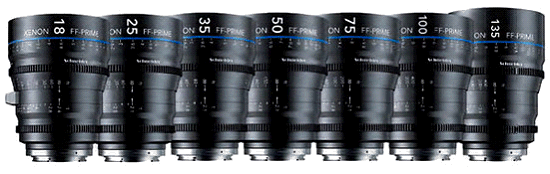 Schneider-Kreuznach uvádí set objektivů Xenon FF pro video