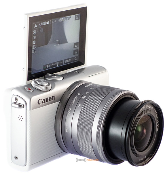 Canon EOS M100: stylové mini-CSC