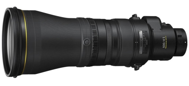 Nikkor Z 600mm f/4 TC VR S disponuje 1,4× telekonvertorem