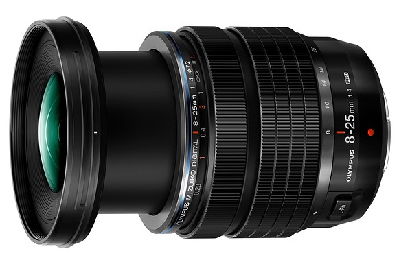 OM Digital uvedl objektiv M.Zuiko Digital ED 8-25mm F4 Pro