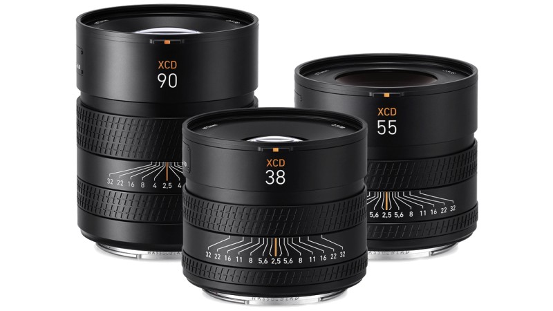 Hasselblad uvedl tři nové objektivy HCD se světelností F2,5