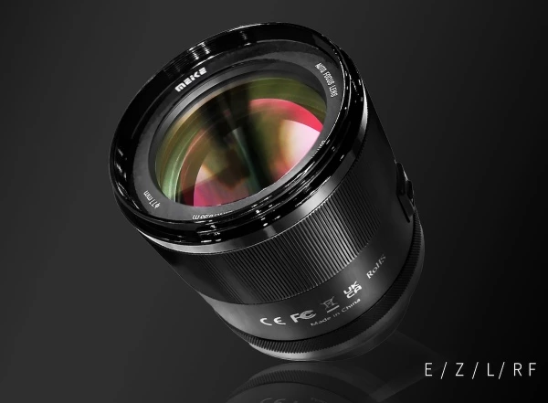 Meike 85mm f/1.4 STM s autofokusem, nejspíš i pro Canon RF