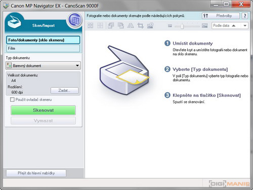 Canon CanoScan 9000F: nejen pro kinofilmy