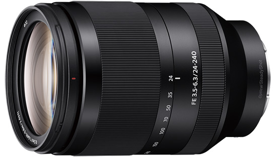 Sony uvedlo full frame ultrazoomový objektiv FE 24-240mm F3,5-6,3
