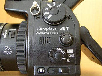 DiMAGE A1 s anti-shake systémem