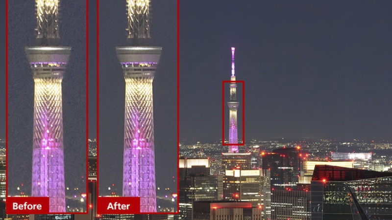 Canon ukázal působivou "AI" pro vylepšení fotek, odstranění šumu i aberací