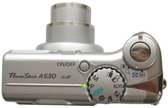Canon PowerShot A530 - třetí z rodu