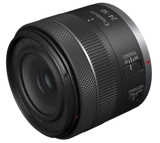 Canon má nový setový objektiv RF 24-50mm F4.5-6.3 IS STM pro full frame
