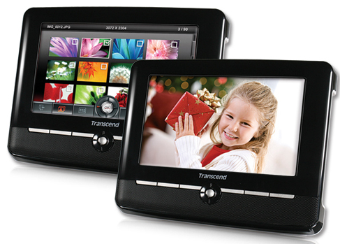 Transcend T.photo 720 - Fotorámeček s podporou MP3 a videa
