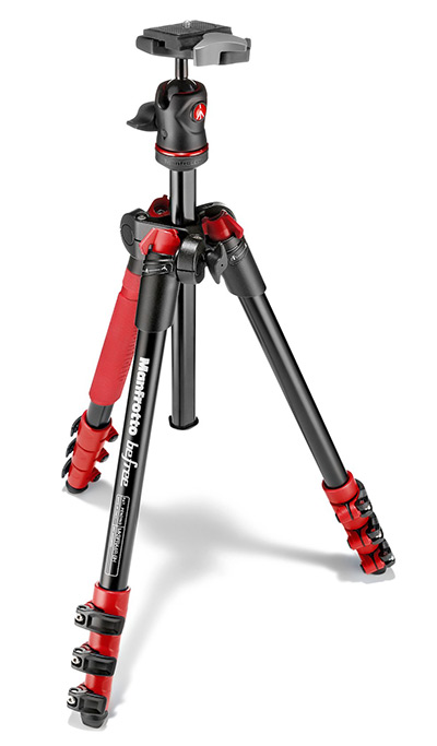 Manfrotto uvádí barevné verze hliníkových stativů BeFree