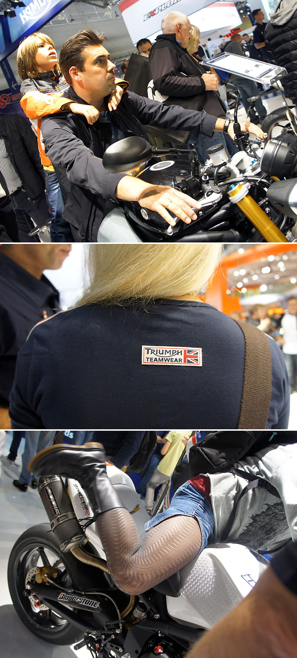 Foto okolo kol 05: Výstavní lidé a já v cizím autě