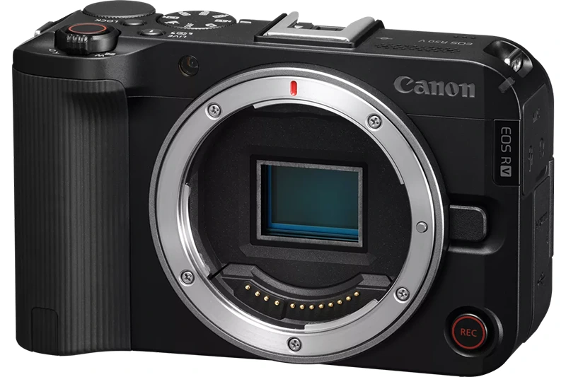 Canon představuje EOS R50 V, kompaktní vloggerský APS-C fotoaparát