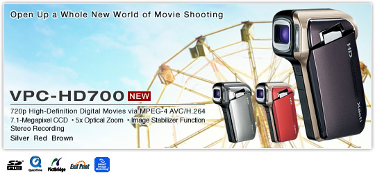 Sanyo VPC-HD70: Miniaturní videokamera do kapsy
