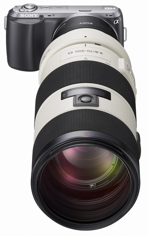 Ještě menší Sony NEX-C3