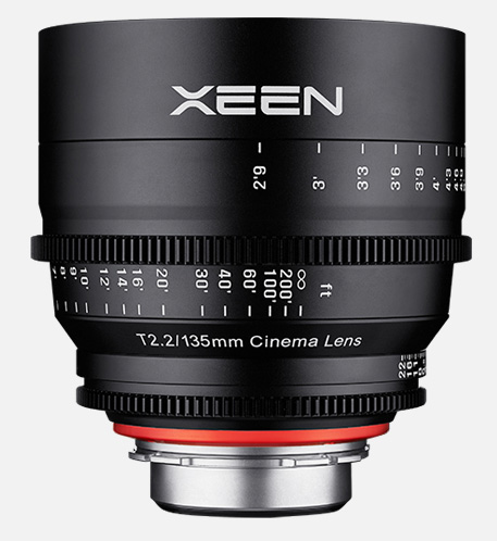 Samyang uvádí video objektiv XEEN 135mm T2.2