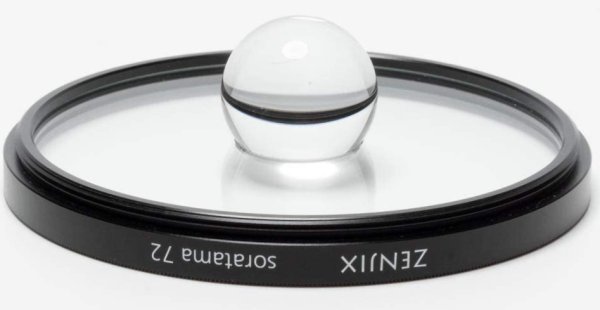 Zenjix Soratama 72: lensball jako filtr na objektiv