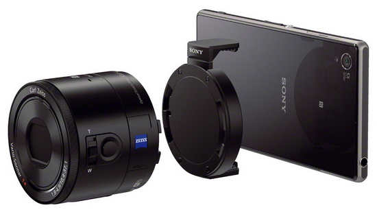 Fotomoduly Sony QX10 a QX100 pro mobily, 10× zoom nebo RX100 v malém