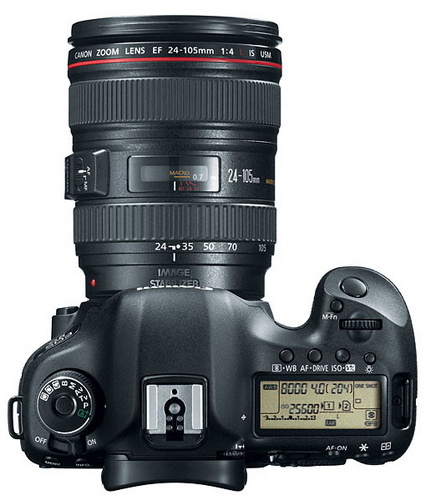 Full frame zrcadlovka Canon EOS 5D Mark III