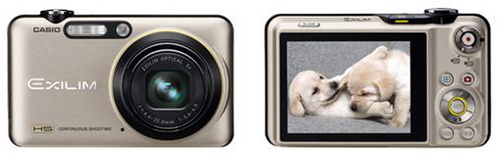 Casio uvedlo kompakty s back-illuminated CMOS čipy