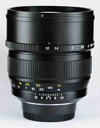 Portrétní objektiv Mitakon Speedmaster 85mm f/1.2