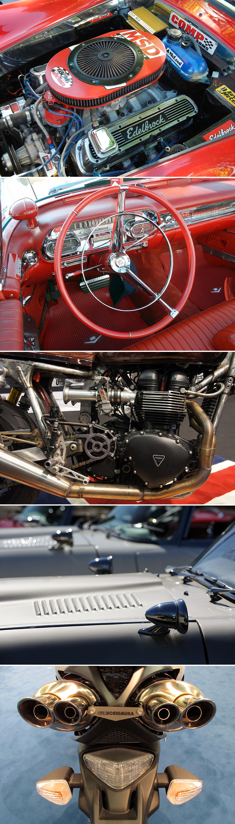 Foto okolo kol 16: Garáže, muzea, interiéry