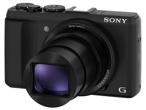 Sony Cyber-shot HX50V s 30× zoomem a sáňkami pro příslušenství