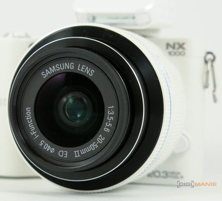 Samsung NX1000: sněhobílý bezdrát