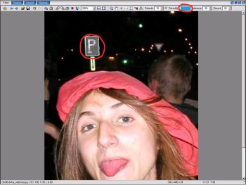 Odstranění červených očí