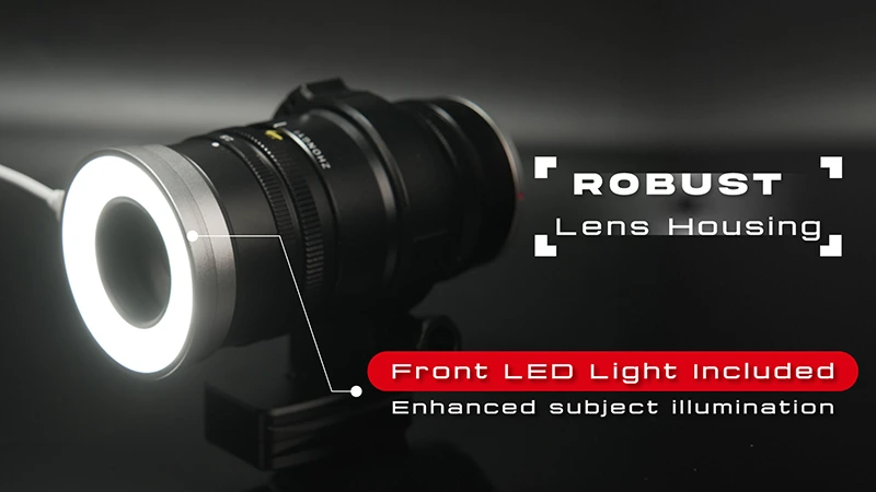 Mitakon uvádí 1-5× makro objektiv 55mm F2.8 s LED světlem za 399 USD