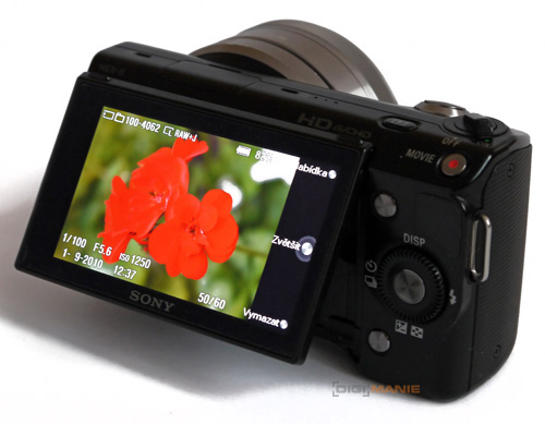 Sony NEX-5: netradiční minimalista