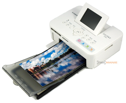 Canon SELPHY CP810: sněhobílá tiskárnička