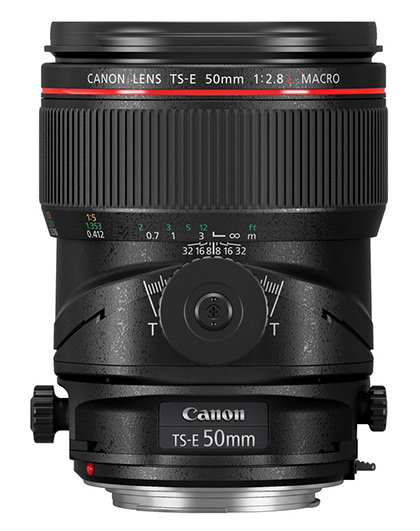 Nový tilt-shift objektiv Canon TS-E 50mm f/2.8L Macro