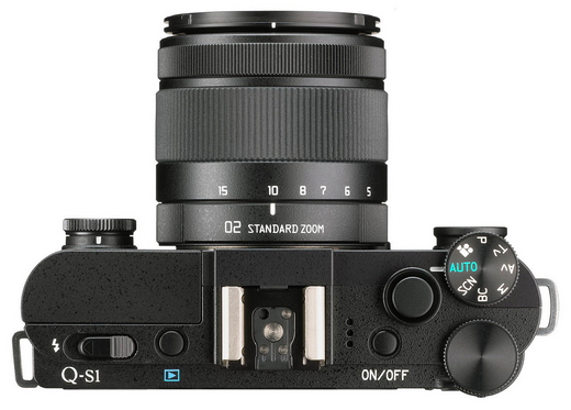 CSC od Ricohu, Pentax Q-S1 s 1/1,7" senzorem