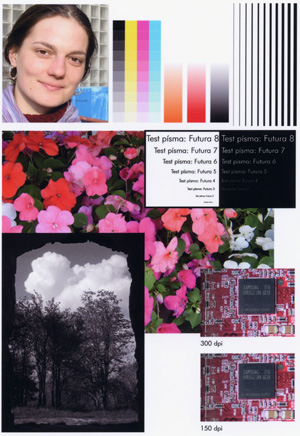 Megatest tiskáren: Epson Stylus Photo R200 a R300