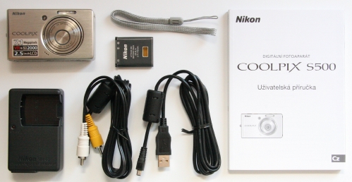 Nikon Coolpix S500: malý, ale výkonný