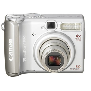 Canon PowerShot A530 - třetí z rodu
