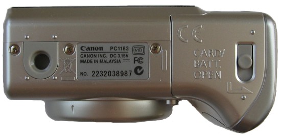 Canon PowerShot A540: Stříbrný šikula