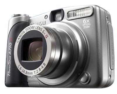 Canon PowerShot A710 IS a A570 IS: v plné polní