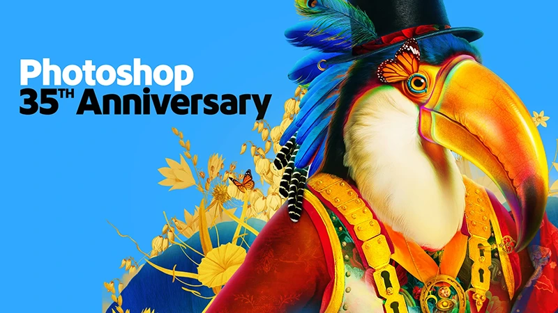Adobe Photoshop slaví 35 let existence