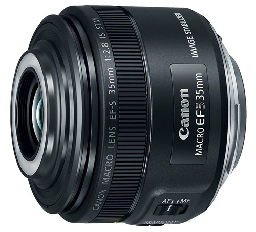 Makro objektiv Canon EF-S 35mm f/2.8 Macro IS STM s LED světly