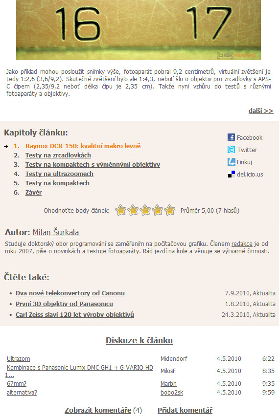 Vylepšování Digimanie pokračovalo i v létě!