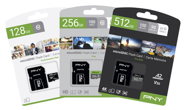 PNY uvedlo nové SD a microSD karty