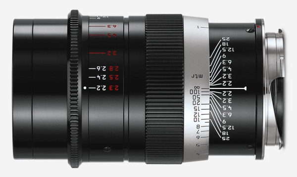 Záměrně neostrý objektiv Leica Thambar-M 1:2.2/90mm 