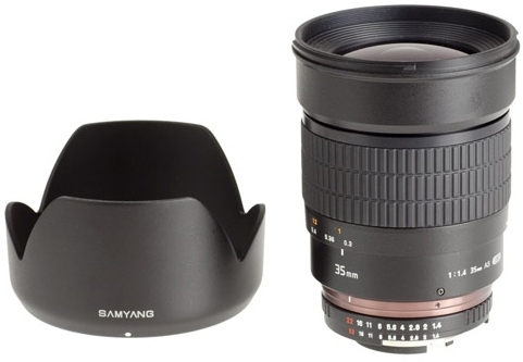 Samyang uvedl objektiv 35mm F1,4