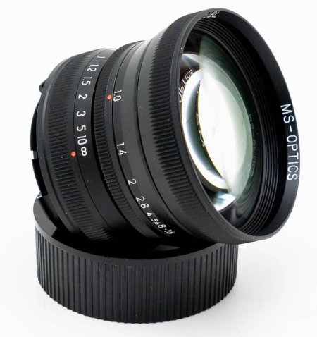 MS Optics představuje 50mm F1.5 a 50mm F1.0