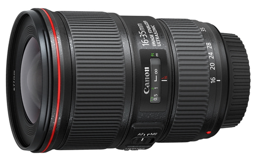 Širokoúhlý objektiv Canon EF 16-35mm f/4L IS USM